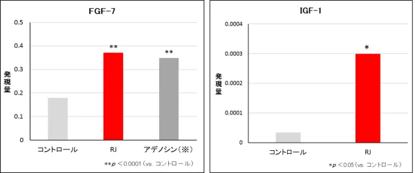 ローヤルゼリー,薄毛